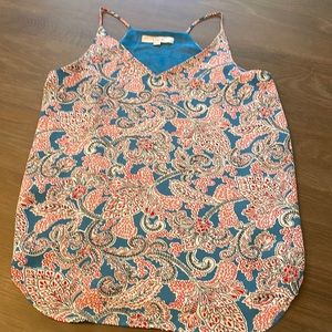 Loft lined spaghetti strap tank. Size small